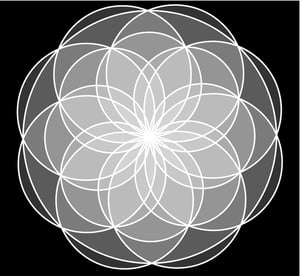 Image of Sacred Geometry Meditation Art Book