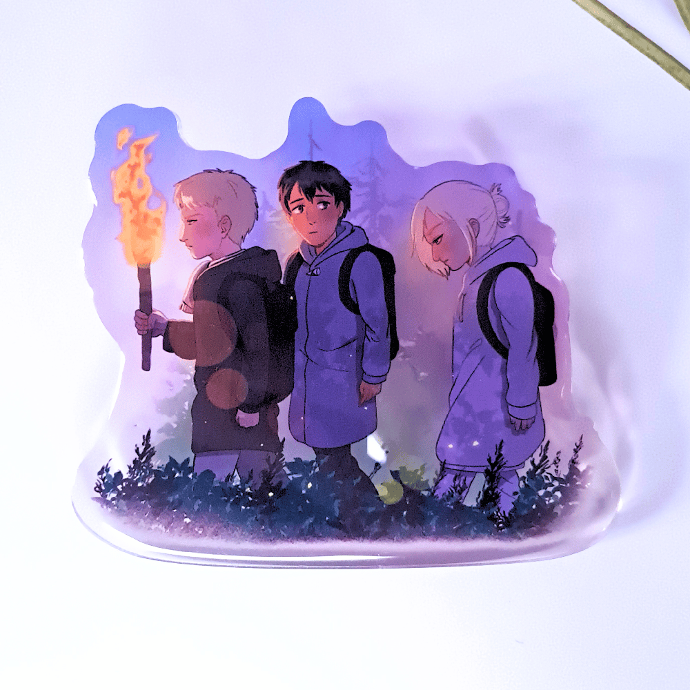 Image of Acrylic pin trios