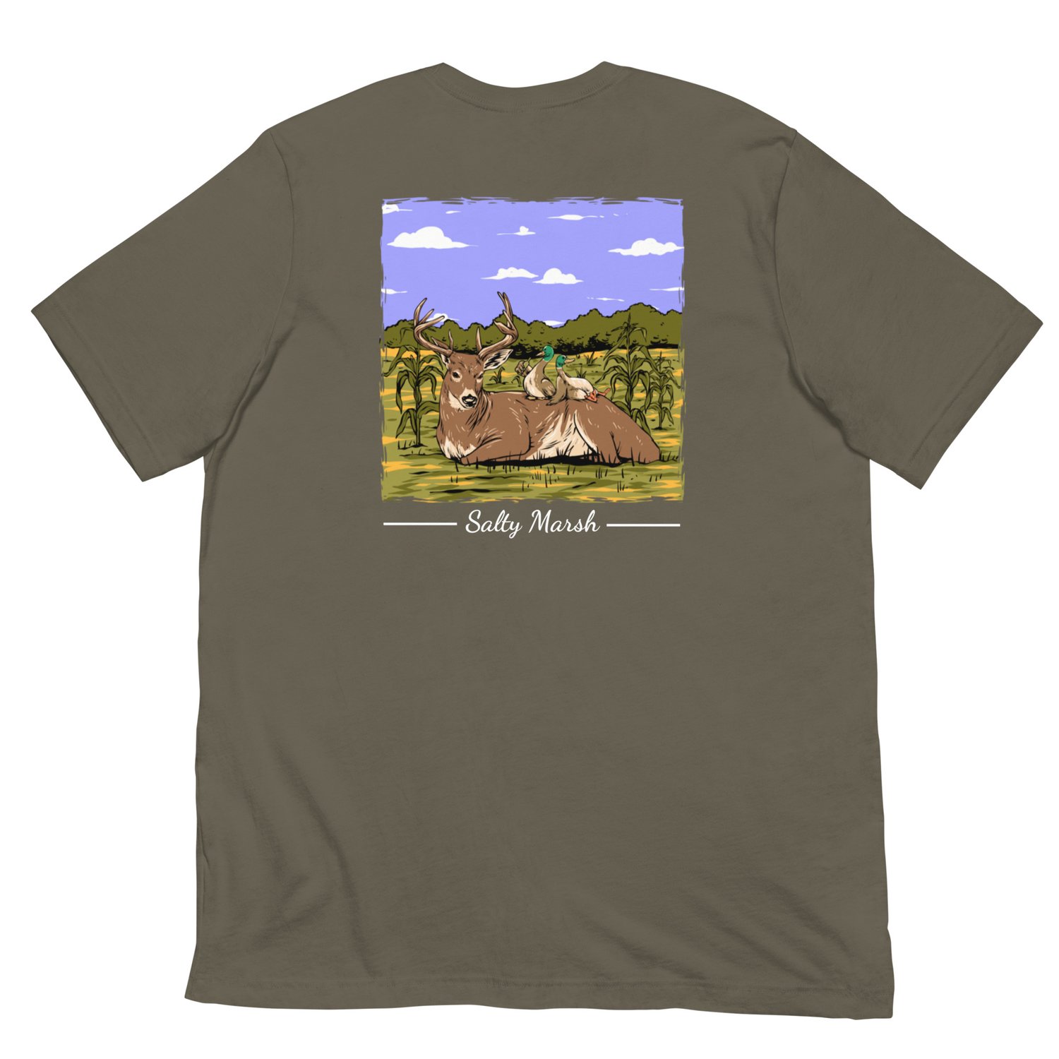 Image of Rut Tee (Black/Army)