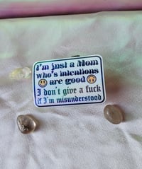 Image 3 of Intentional Mom Sticker