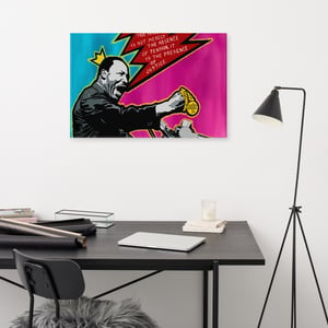 Canvas Print King Speech