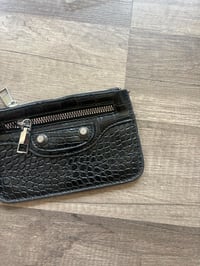 Image 2 of Leather wristlet 