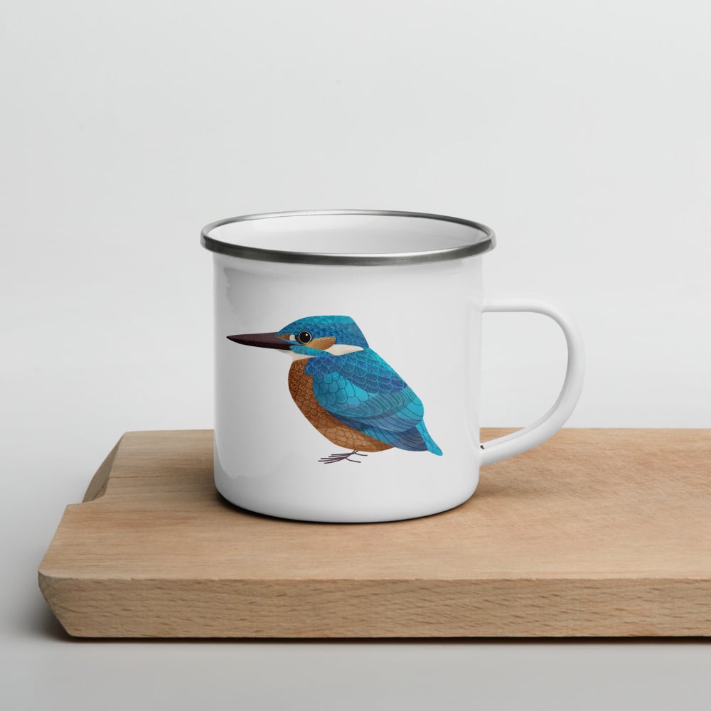 Enamel Mug: King Fisher