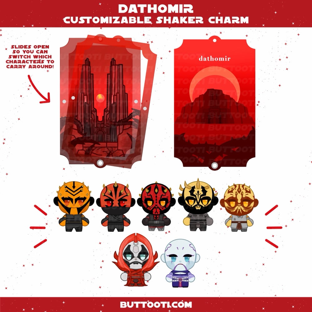 [PREORDER] ☆ Dathomir Shaker Charm ☆