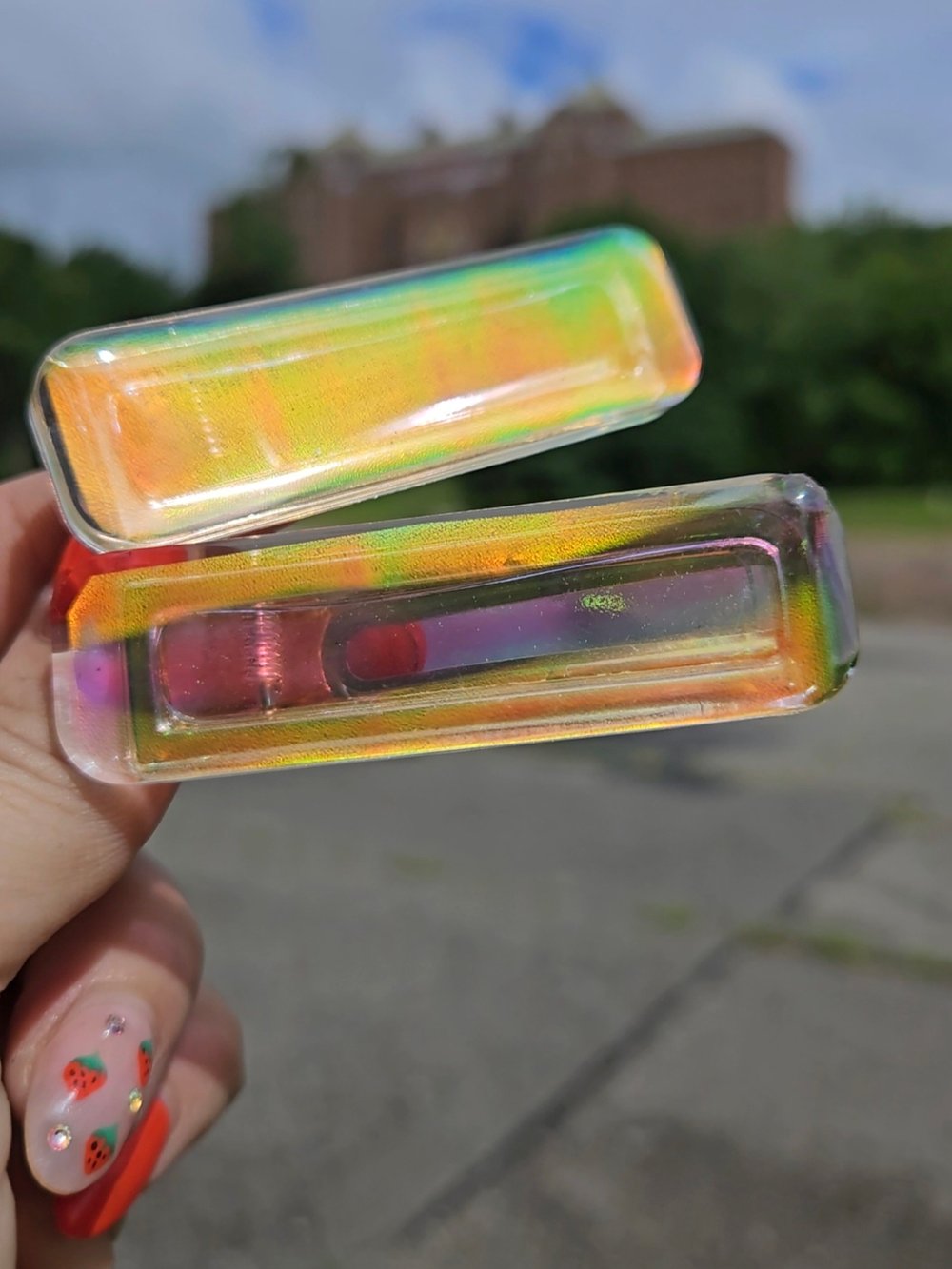 Image of Clearidescent Bar Barrette