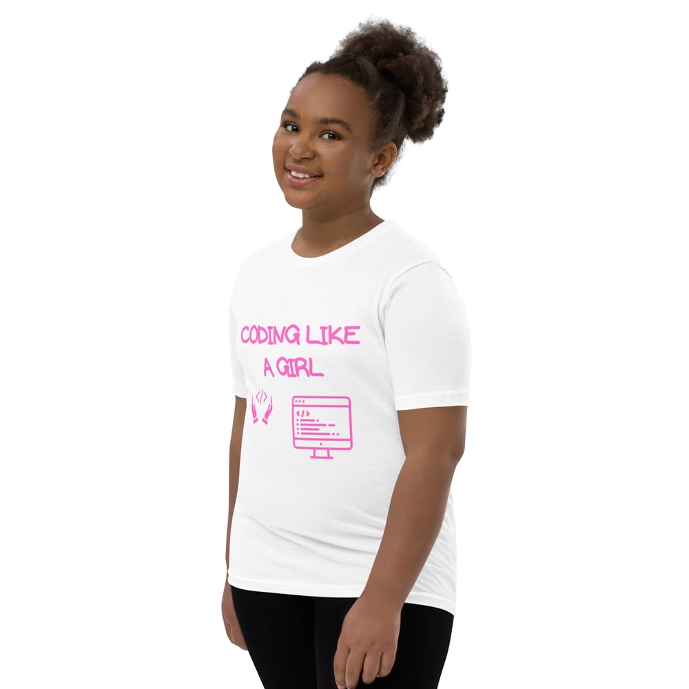 Image of Youth Coding Like a Girl Tshirt