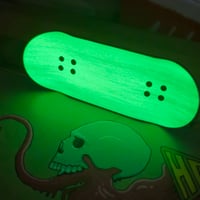 Image 4 of 35mm Popsicle (Knight Mold) "Don't Fear the Reaper" Real Wear Graphic, Glow Top Ply 