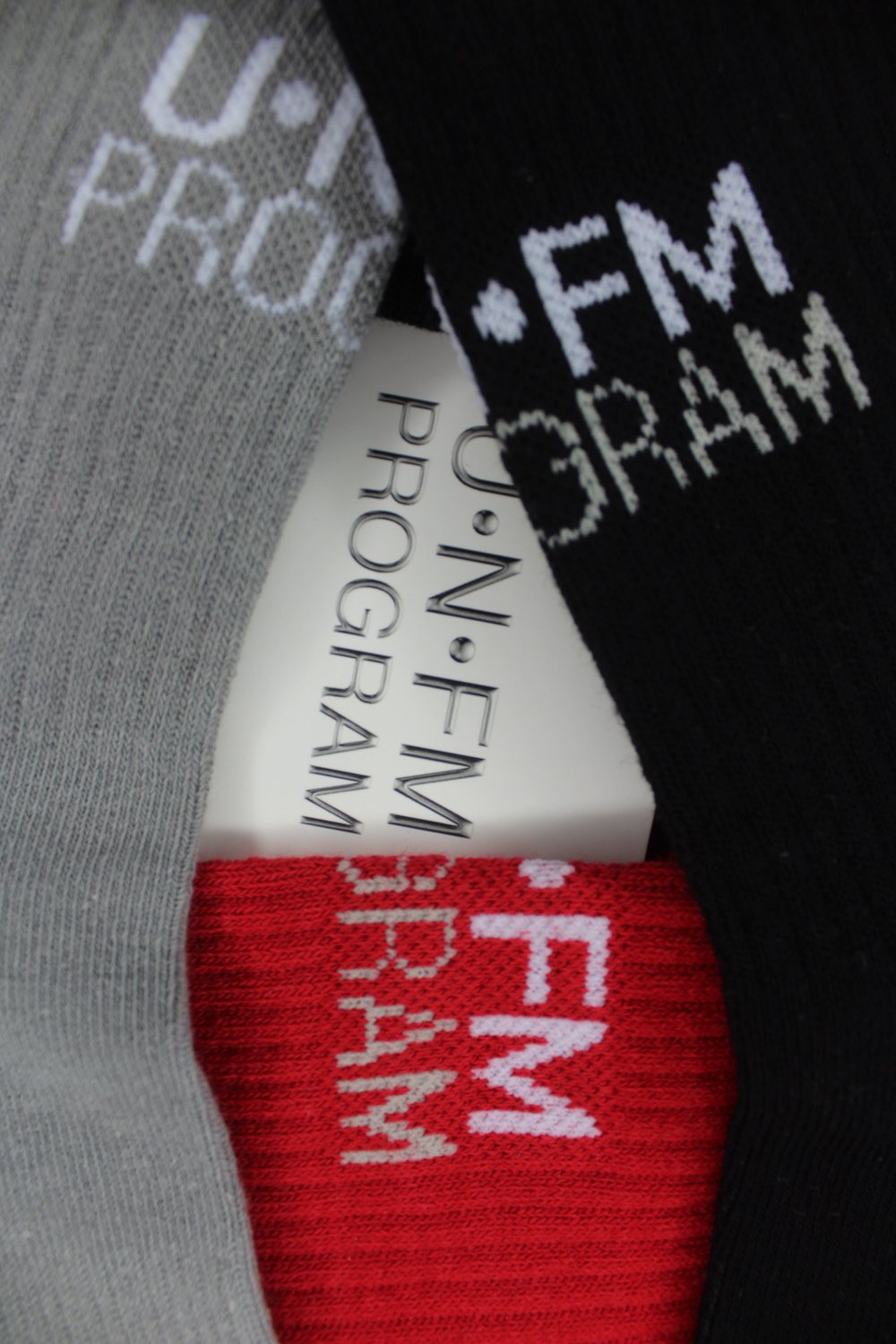 Image of U•N•FM Program Socks