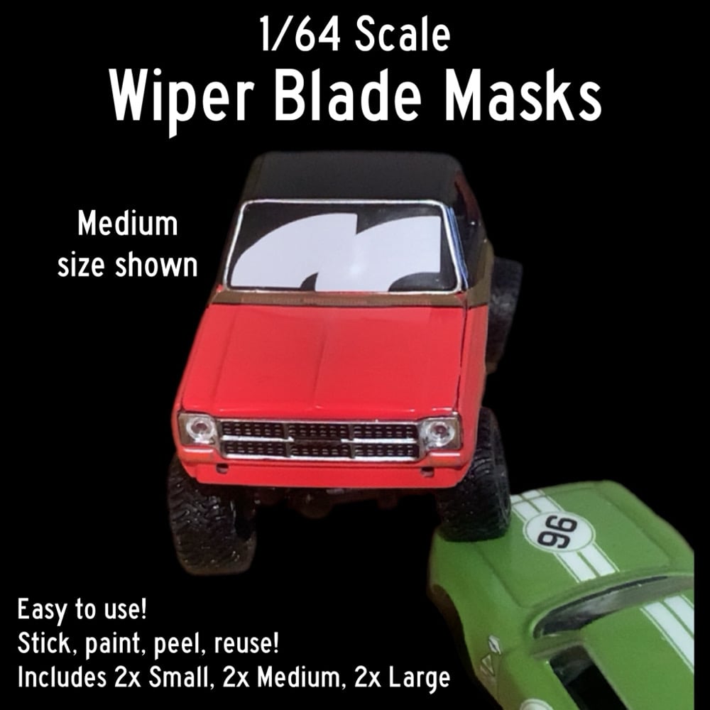 1/64 Scale Wiper Masks
