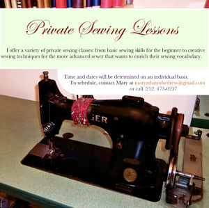 Image of Sewing Lessons and Consultations