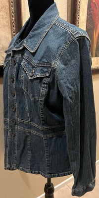 Image 3 of Vintage Blue Denim Jean Jacket Amy Winehouse