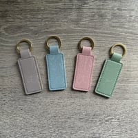 Image 2 of Key Ring - Leatherette 