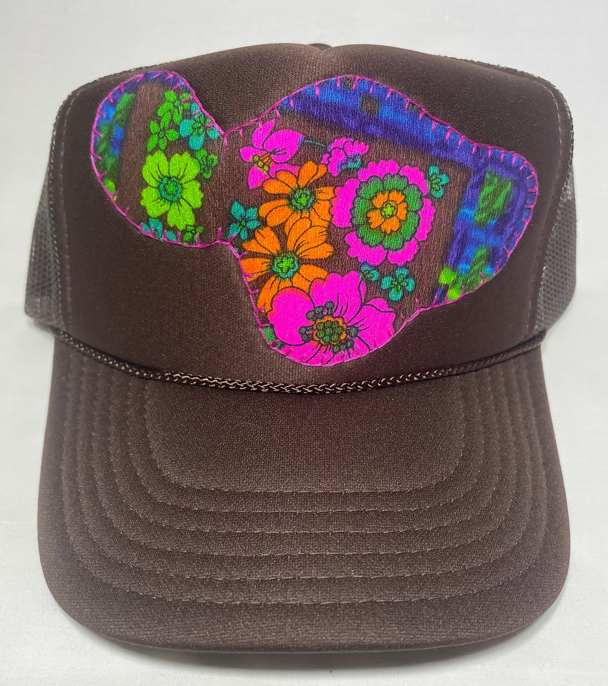 Image of Maui Fabric trucker #VM12