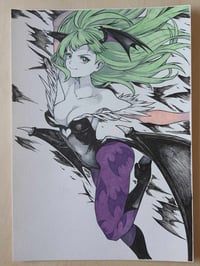 Image 2 of Ling Ruby (eSoul) //   Morrigan Aensland Original Artwork copy