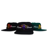 Image 3 of HG Bay Area Roots Snapback Hats