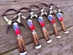 Image of MEGA Feather Rearview Mirror Hang