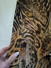 vintage Diane Fres chiffon animal print slipdress