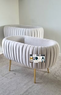 Image 3 of  Panelled Upholstery Detailed Baby Bassinet Crib Cot