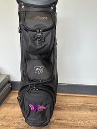 Image 1 of Wilson cart bag can be purchased with The Billy logo or BAD  logo 