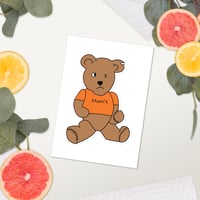 Image 2 of Benny Likes His Orange Shirt Sticker sheet