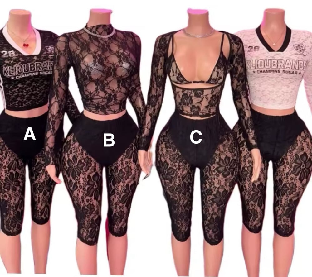Image of Sexy Lace 2pc Set 