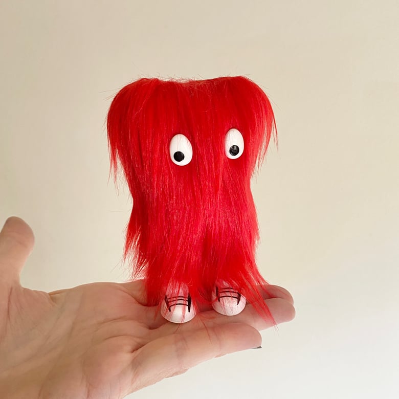 Image of Monster in Red Inspired by Gossamer