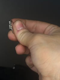 Image 2 of Silver Bubble Ring 4 bubbles