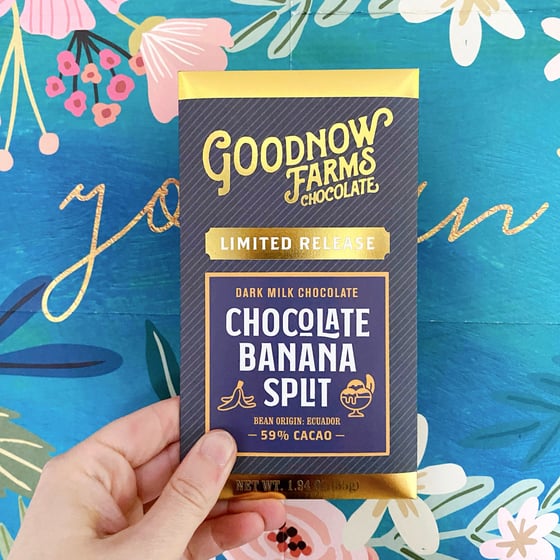Image of Goodnow Farms 59% Banana Split Dark Milk Chocolate