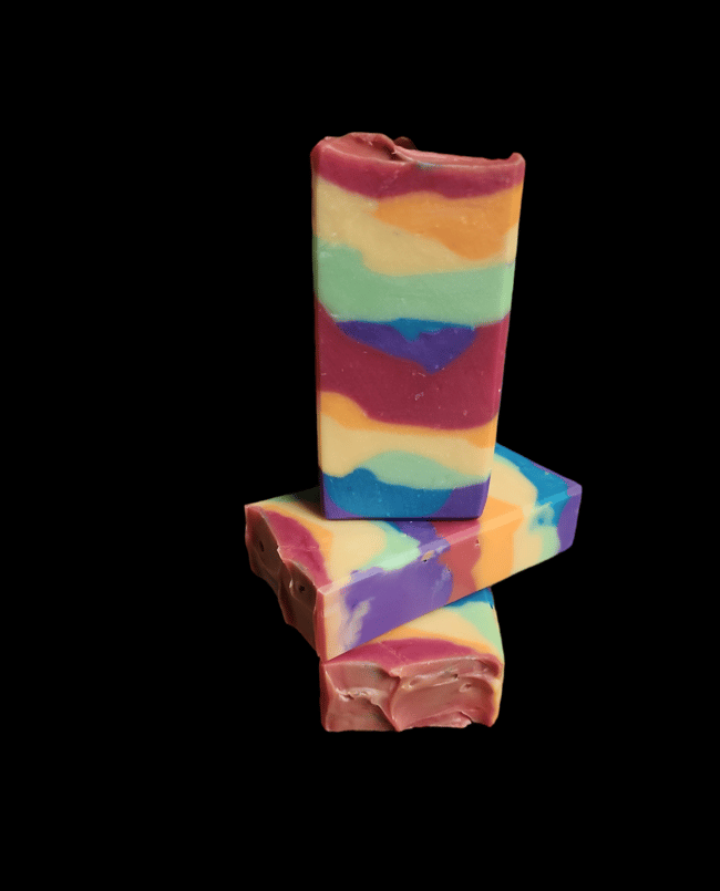 Over  The Rainbow Soap