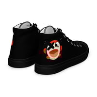 Image 2 of POOKIE high top canvas shoes