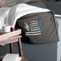 Image 2 of Peace in the USA Premium sherpa blanket copy
