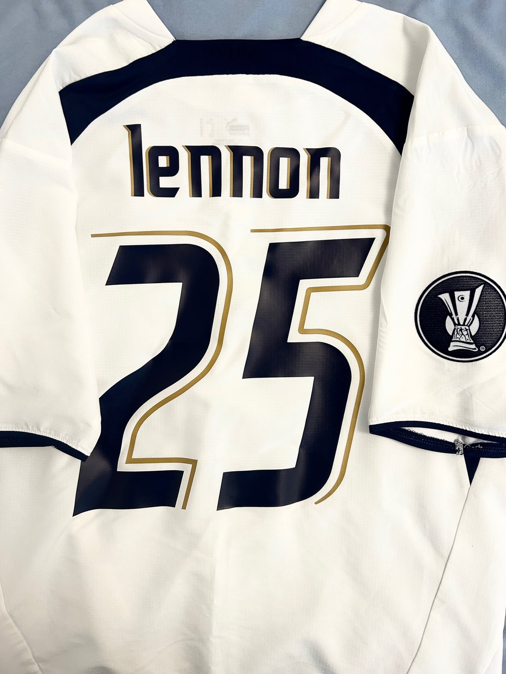 Image of Tottenham Hotspur “LENNON 25” 2006/07 Home Shirt + patch (M)