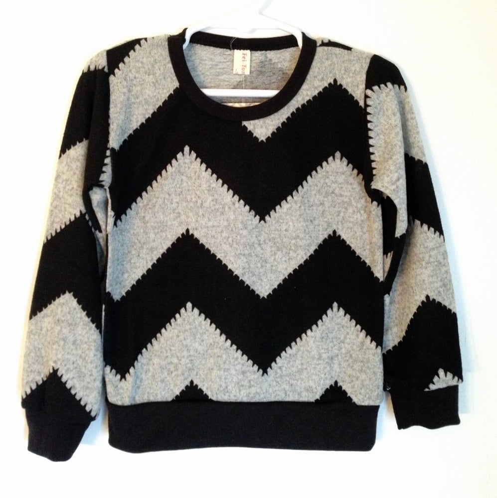 Chevron Sweater / Royal Threads Boutique
