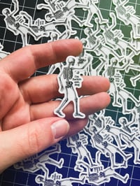 Image 1 of OUT Skeleton Sticker