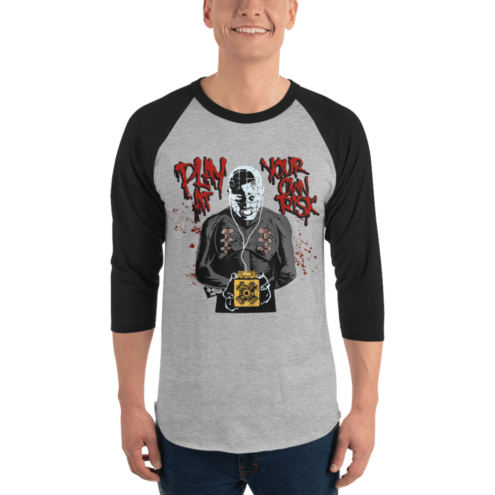 Play At Your Own Risk - Baseball Tee