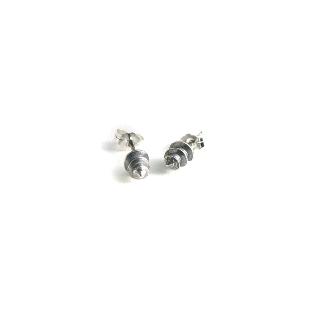 Image of screw tip earrings