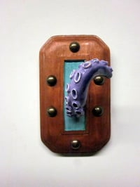 Image 1 of Pastel Purple Tentacle wall piece/jewelry holder