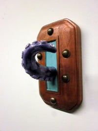 Image 3 of Pastel Purple Tentacle wall piece/jewelry holder