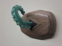 Image 3 of Minty Tentacle wall piece/ jewelry holder