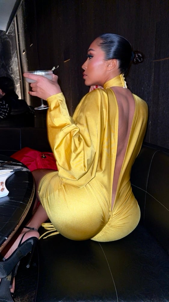 Image of COUCOO 'GOBI' LONG SLEEVED MINI DRESS (S)