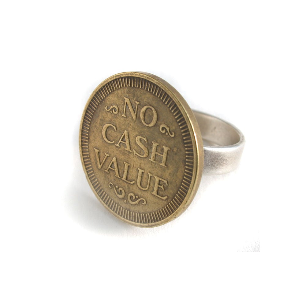 Image of no cash value ring