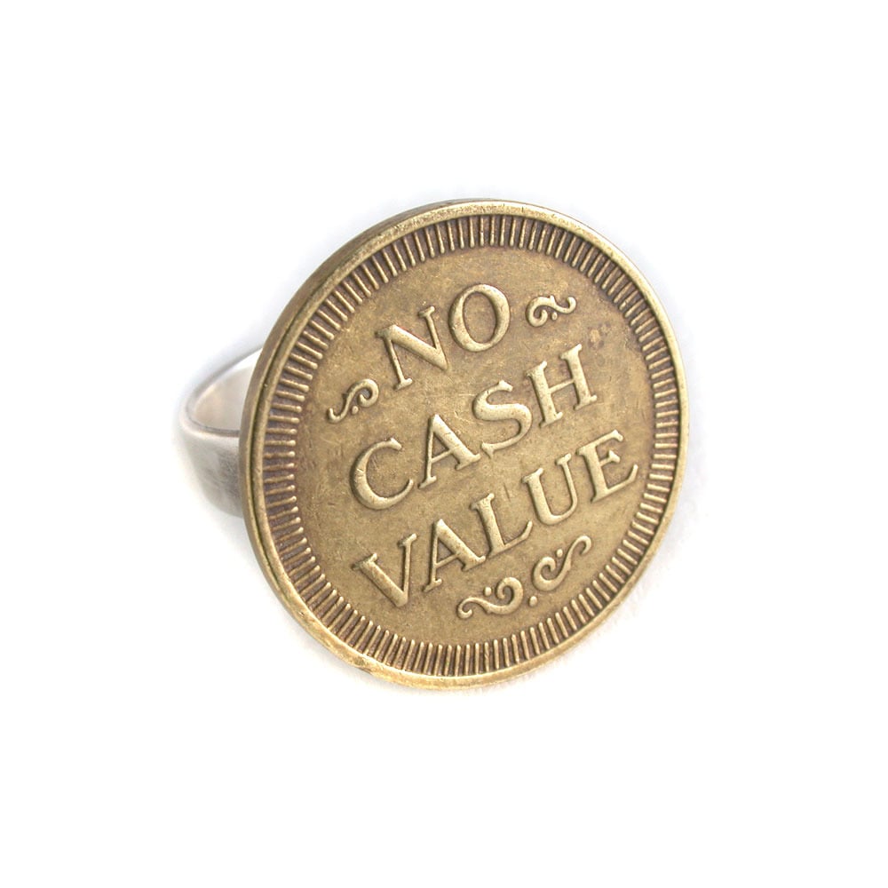 Image of no cash value ring