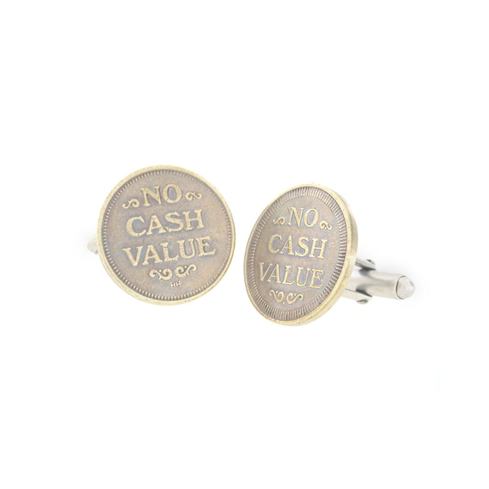 Image of no cash value cufflinks