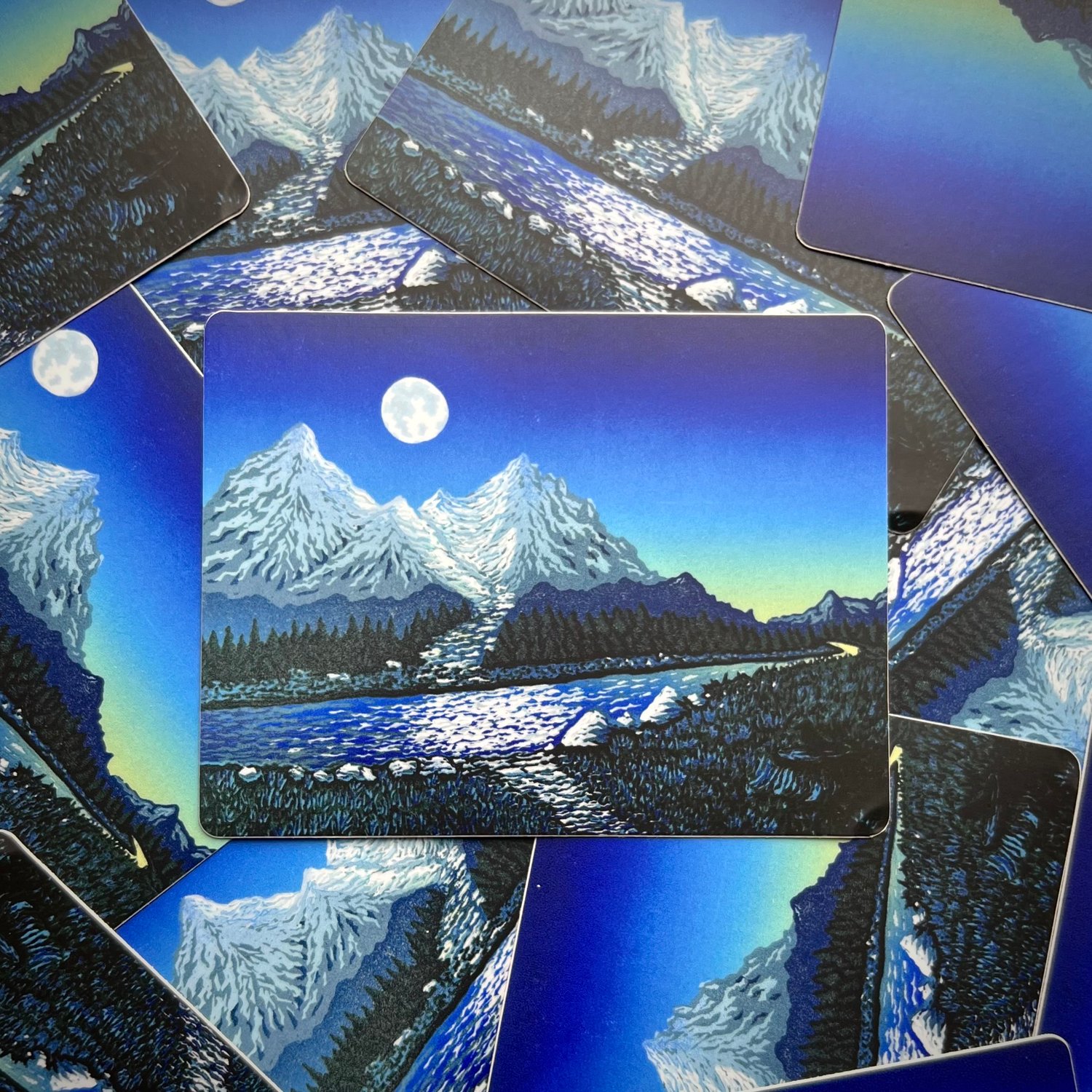 Image of Moonlight Reflections stickers