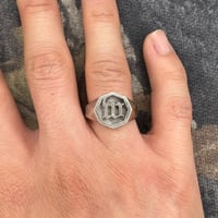 Image 3 of Octo W Signet Ring