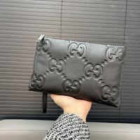 Image 1 of Black on Black GG EMBOSSED 