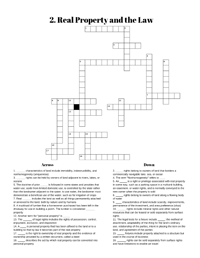 Image 4 of Real Estate National Exam Prep Book 2025: Real Estate Crossword Puzzles