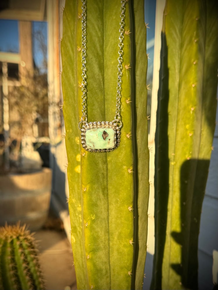 Image of Chunky Dry Creek Bar necklace