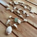 Image of Boho Molokai Shell Wrap Bracelet, Anklet, Necklace, Hawaiian Ark Shells, Seafoam Seaglass
