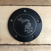 Image 3 of HD Twin Cam Points and Derby Cover 1999-2017